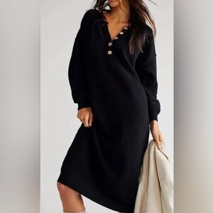 Free People Hailee Sweater Midi Dress